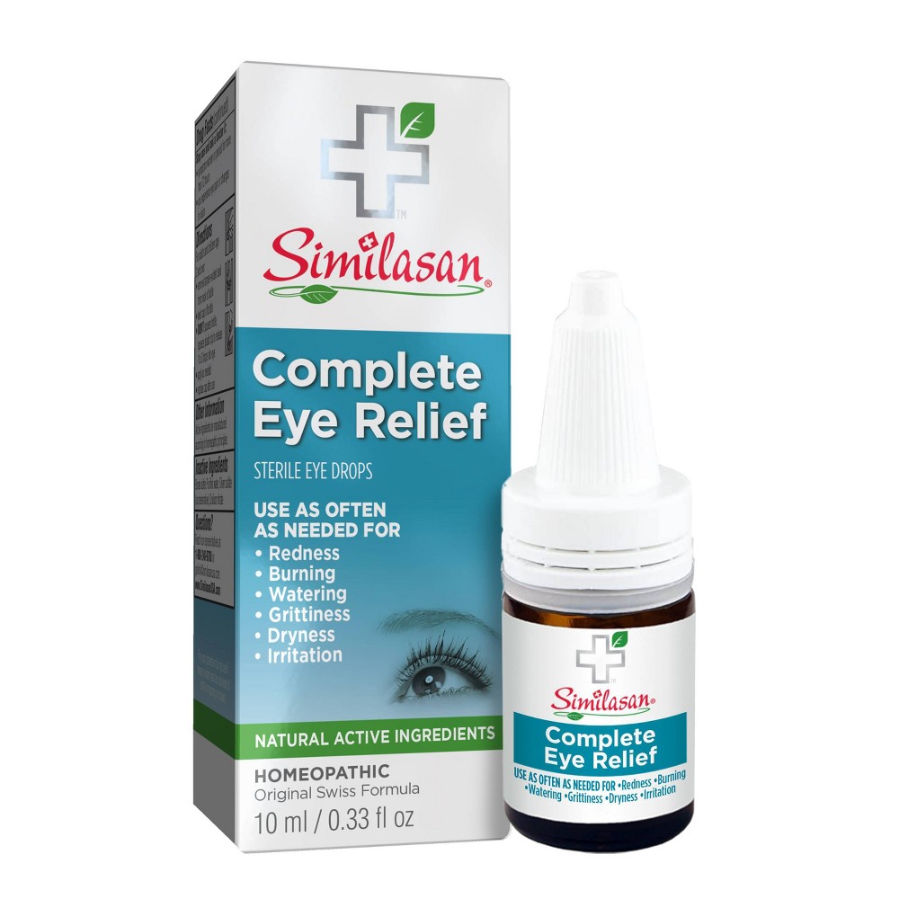 (QTY 6) Similasan Complete Eye Relief Eye Drops  0.33 oz