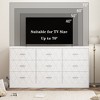 CuisinSmart 9-Drawer Wooden Dresser, Modern Large Stora ge Chest for Bedroom, Living Room, Hallway and Office Organization - 4 of 4