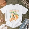 Simply Sage Market Farm Fresh Mango Watercolor Garment Dyed Tee - 3 of 4