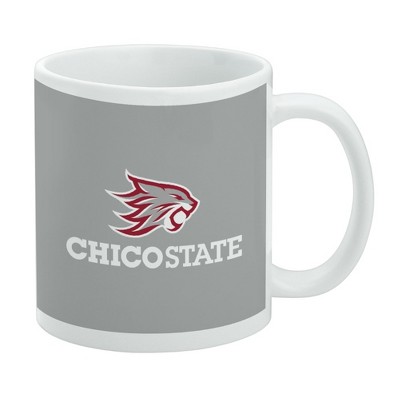 California State University Chico Secondary Logo Ceramic Coffee Mug Novelty Gift Mugs for Coffee Tea and Hot Drinks 11oz White