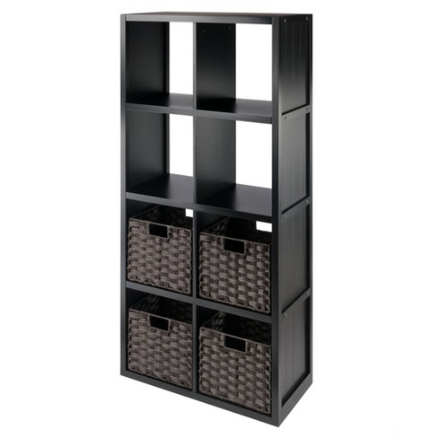 Storage shelving deals with baskets