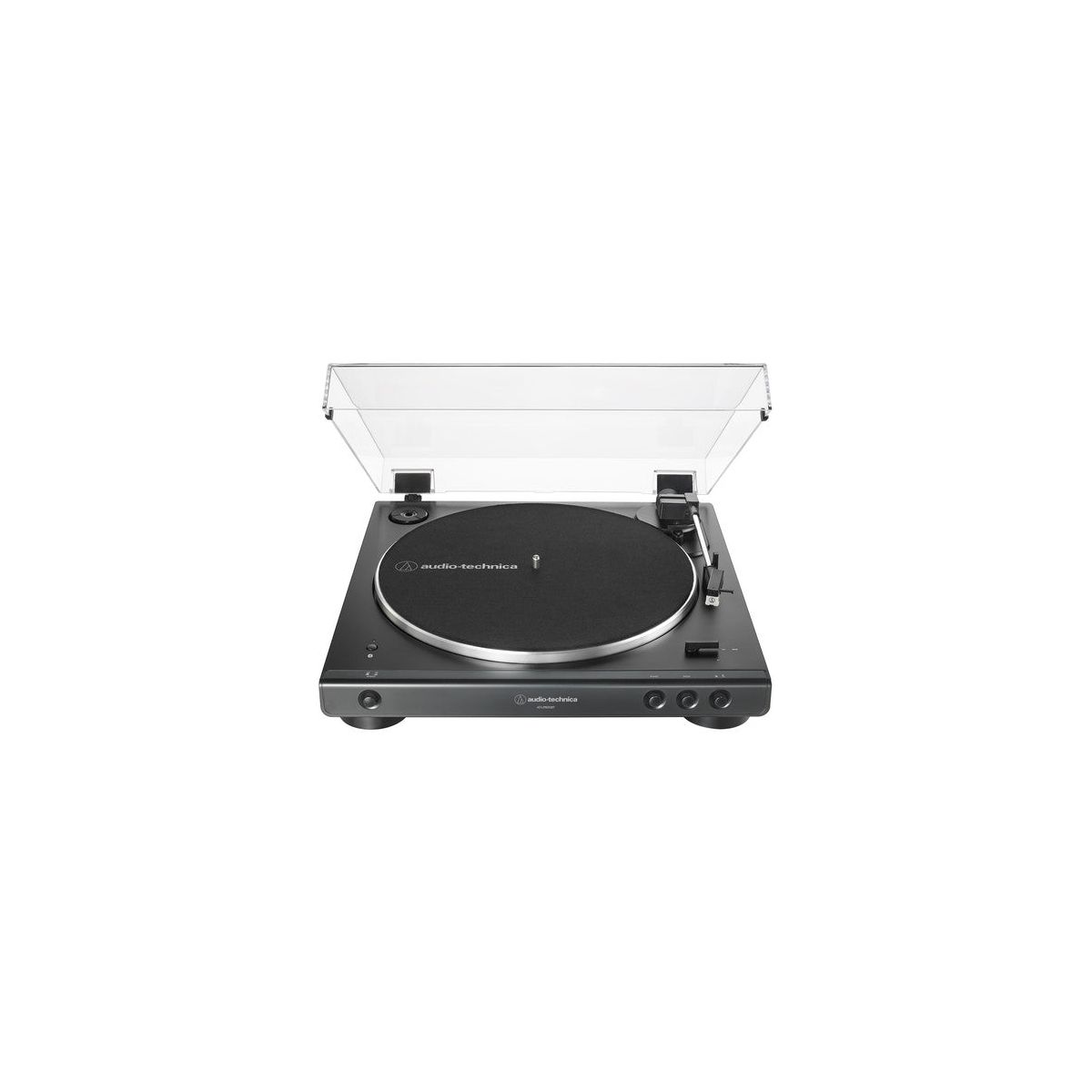 Audio-Technica Consumer AT-LP60XBT Stereo Turntable with Bluetooth (Black) w/ Microfiber Cloth - thumbnail 3