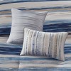 Grungis 8 Piece Polyester Printed Seersucker Full/Queen Bedding Comforter Sets,Comforter Set for Bedroom - 3 of 4