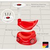 BIG: Baby Potty - Red - Training Toilet In Fun Bobby Car Design, Steering Wheel - 3 of 4