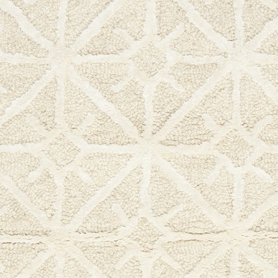 Ivory Hand-Tufted Wool Rectangular 3'9" x 5'9" Rug