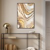 Art Remedy Golden Lines Agate and Geode Wall Art Framed - 2 of 4