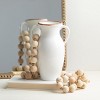 Sullivans 8" Natural Rimmed White Vase - 3 of 4
