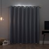 Sun Zero 100% Blackout Oslo Theater Grade Grommet Curtain Panel - 2 of 4