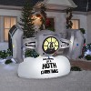 Star Wars Christmas Airblown Inflatable TIE Fighter w/Darth Vader, 6 ft Tall, Gray - 2 of 2