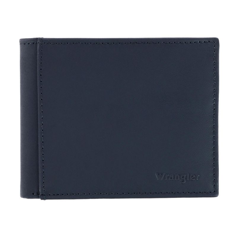 Wrangler Men's Leather Bifold Wallet, 1 of 5
