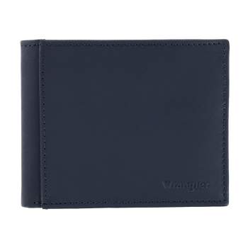 Wrangler Men's Leather Bifold Wallet