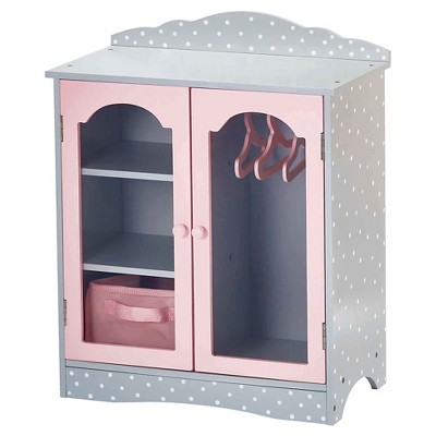 18 inch doll clothes closet