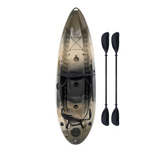 Lifetime Sport Fisher Angler 10 ft  Tandem Kayak, Camo (90157) - 1 of 4