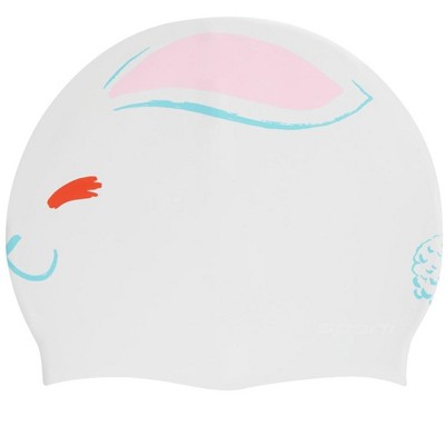 Sporti Limited Edition Bunny Silicone Swim Cap
