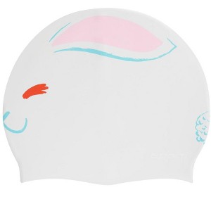 Sporti Limited Edition Bunny Silicone Swim Cap - 1 of 2