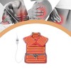 4 Massaging Heating Pad for Back Pain Relief, Neck and Shoulders Electric Heating Pads with Auto Shut Off - 2 of 4
