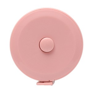 Unique Bargains Tape Measure +/-5% Accuracy Plastic Pink 2.05"x2.05"x0.67" 1 Pcs - 1 of 3