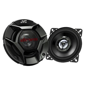 JVC 4" DRVN CS-DR420 220W Peak (35W RMS) 4" 2-way DRVN Series Coaxial Factory Upgrade Car Speakers (Pair) - 1 of 4