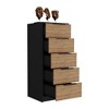 NicBex 5 Drawer Dresser for Bedroom,Modern Style Drawers with Black Handle,Dressers for Kids Room,Living Room,Entry and Hallway - 4 of 4