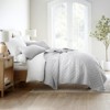 FIONECA Reversible All Season Quilt Set Double Brushed Microfiber Neutral Tone - 3 of 4