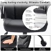 Ergonomic Office Chair, Big and Tall Home Office Chair, Pu Leather Computer Desk Chairs, Office Chair with High Back, Rolling Swivel Task Chair - 3 of 4