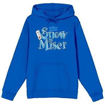 The Year Without Santa Claus Snow Miser Men's Royal Blue Graphic Hoodie