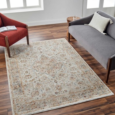 Hauteloom Canan Textured Rug with Fringes