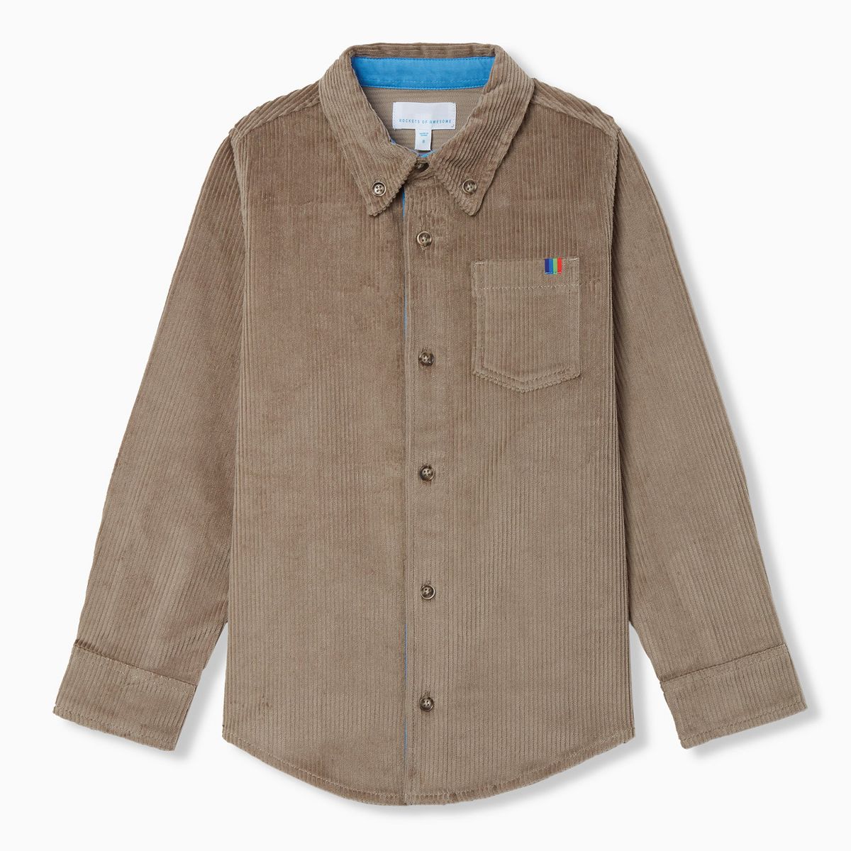 Rockets of Awesome Plush Button Down for Boys