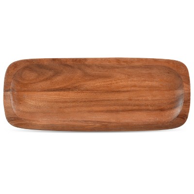 Noritake Kona Wood Accents Platter, Rectangular, 15" x 6"