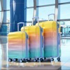 Hrinhom 3-Piece Luggage Set With Spinner Wheels,TSA Locks,Lightweight Travel Bags (20"/24"/28") - 2 of 4