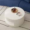 NicBex Irregular Pentagon Coffee Tables Set of 2, Simple Modern End Table for Living Room, Bedroom, Combine or Split Use - 2 of 4