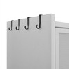 ORRD 73" Tall Kitchen Pantry Cabinet with 6 Flip Doors, Steel Storage Organizer with Pegboard & Anti-Tip Design for Kitchen, Dining Room (White) - 4 of 4
