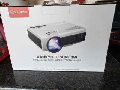 Vankyo Leisure 3w Mini Projector - White : Target