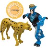 Wild Kratts 22-Pack Action Figure Set - Officially Licensed, Includes 3" Chris & Martin Kratt, Creature Figurines & Discs - Ages 3+ - 4 of 4