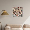 Art Remedy Ivory Floral Embroidery Chic Farmhouse Wall Art Framed - 2 of 4