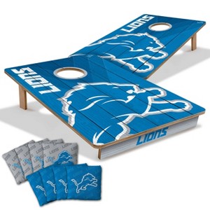 NFL Detroit Lions 2'x3' Wood Toss Game Set - 1 of 4