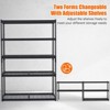 2500 LBS Storage Shelves, 5 Tier Garage Shelving, Heavy Duty, Adjustable Metal Shelving Unit, Industrial Utility Shelf Rack - 3 of 4