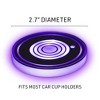 Xtreme Multi-Color LED Cup Holder Light, 2-Pack, Color-Changing, Universal Car Compatibility, Automatic Night Switch, Smart Sensor - 4 of 4