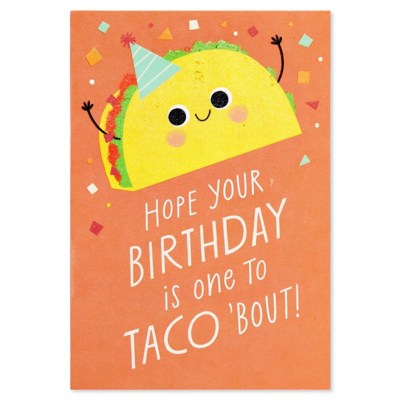 Animated Taco Birthday Card, 5 of 8