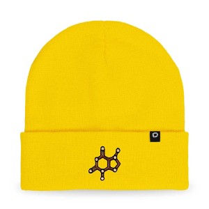 Dalix Molecule Embroidered Beanie Science Warm Winter Knit Hat for Men - 1 of 4