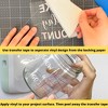 Kassa Transfer Tape for Vinyl - Clear | 6 in x 50 ft, 3 Black & White Vinyl Sheets Included - 4 of 4