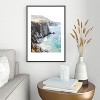 Bree Madden Big Sur 13"x19" Black Metal Framed Art Print - Deny Designs - 2 of 4