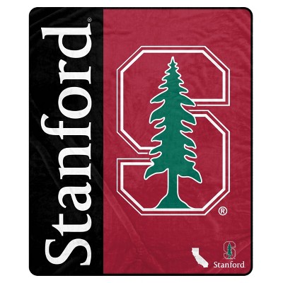 NCAA Stanford Cardinal Ultra Soft Tailgate Throw Blanket