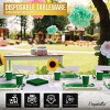 Crown Display 350-Piece Disposable Dinnerware Set – Paper Plates, Paper Cups, Napkins, Plastic Forks, Knives & Spoons – Serves 50 Guests - 2 of 4