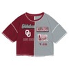NCAA Oklahoma Sooners Girls' Fashion T-Shirt - 2 of 3