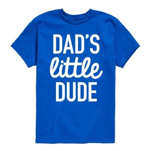 Boys' - Instant Message - Dad Set Little Dude Short Sleeve Graphic T-Shirt - 1 of 4