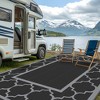 Abynow Geometric Modern Indoor and Outdoor Area Rug - 3 of 4