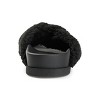Journee Collection Women's Dalynnda Slipper Black 6 - 3 of 4