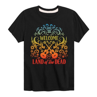Boys' - Coco - Welcome To The Land Of The Dead Short Sleeve Graphic T-Shirt