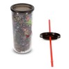 Silver Buffalo Five Nights At Freddy's Collage 20-Ounce Carnival Cup With Lid and Straw - image 3 of 4